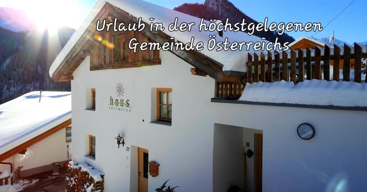 Haus Edelweiss Spiss Bei Samnaun * Spiss
